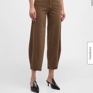 Toteme Barrel Jeans Washed Chocolate